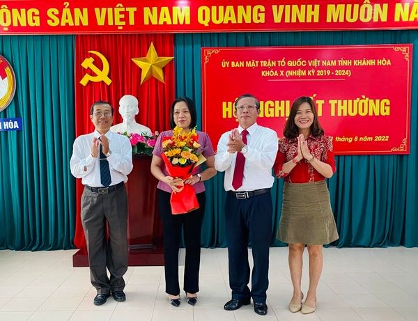 Giám đốc Sở Nội vụ làm Phó Chủ tịch Ủy ban MTTQ Việt Nam tỉnh Khánh Hòa