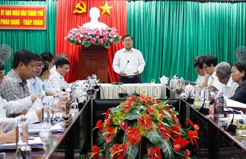 Ủy ban MTTQ Việt Nam tỉnh Ninh Thuận giám sát việc triển khai thực hiện công tác cải cách hành chính tại Tp.Phan Rang – Tháp Chàm