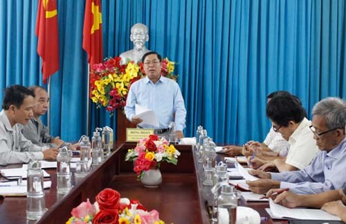 Ủy ban MTTQ Việt Nam tỉnh Ninh Thuận giám sát việc triển khai thực hiện công tác cải cách hành chính tại Sở Nông nghiệp và Phát triển nông thôn