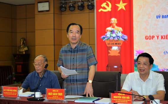 Ủy ban Trung ương MTTQ Việt Nam: Tổ chức Hội nghị lấy ý kiến về Dự thảo Luật Đất đai (sửa đổi)