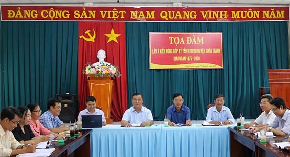 An Giang: Tọa đàm đóng góp ý kiến tập kỷ yếu UBMTTQVN huyện Châu Thành qua các thời kỳ 1975-2020