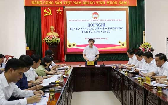 Bắc Ninh: Triển khai kế hoạch vận động ủng hộ Quỹ “Vì người nghèo” năm 2022