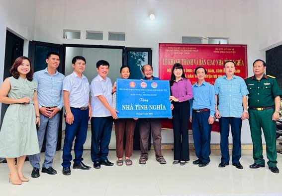 Thái Nguyên: Hỗ trợ trên 80 triệu đồng cho hộ nghèo xây Nhà tình nghĩa