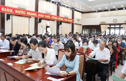 TP.Vũng Tàu: 330 thí sinh tham dự Hội thi Ban công tác Mặt trận dân cư giỏi