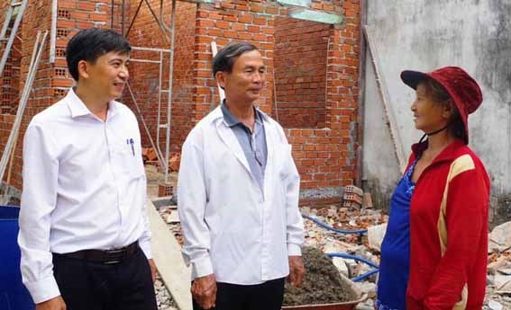 MTTQ các cấp thành phố Quảng Ngãi chăm lo cho người nghèo