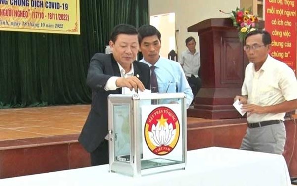 Phú Ninh (Quảng Nam) phát động hưởng ứng Tháng cao điểm Vì người nghèo