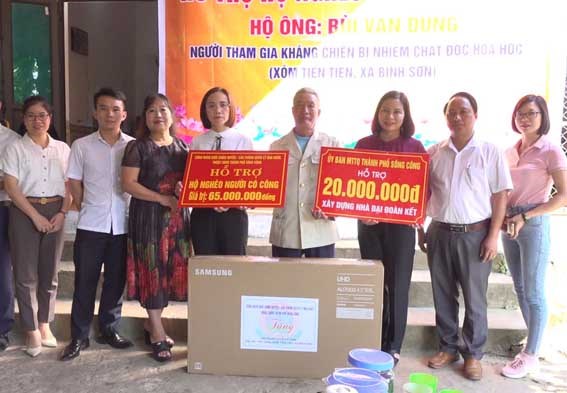 TP. Sông Công (Thái Nguyên): Hỗ trợ gần 90 triệu đồng giúp gia đình chính sách thoát nghèo
