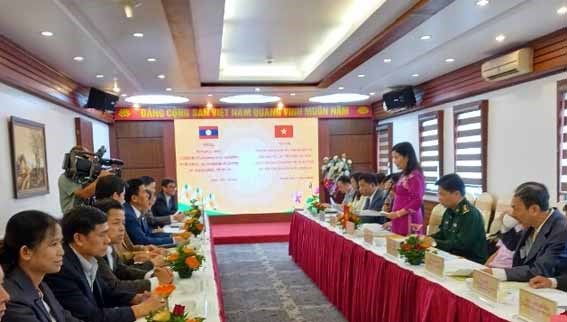Tọa đàm trao đổi kinh nghiệm giữa Hội hữu nghị Việt - Lào tỉnh Thanh Hóa và Hội hữu nghị Lào - Việt tỉnh Hủa Phăn