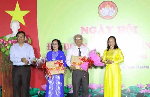 Ninh Thuận: Sôi nổi Ngày hội Đại đoàn kết toàn dân tộc năm 2022