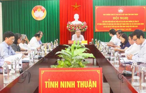 Ninh Thuận: Tọa đàm phản biện dự thảo về công tác cải cách hành chính và các chỉ số trên địa bàn tỉnh đến năm 2025