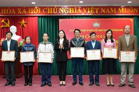 MTTQ thành phố Ninh Bình tổng kết công tác Mặt trận năm 2022