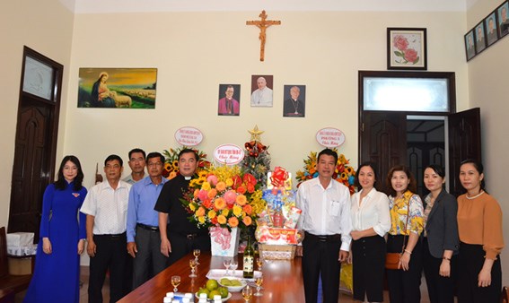Ủy ban MTTQ tỉnh Bà Rịa – Vũng Tàu chúc mừng Giáng sinh các tổ chức tôn giáo
