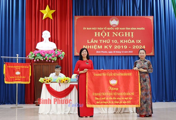 Hội nghị Uỷ ban MTTQ Việt Nam tỉnh Bình Phước lần thứ 10 -  khóa IX (nhiệm kỳ 2019 – 2024) 