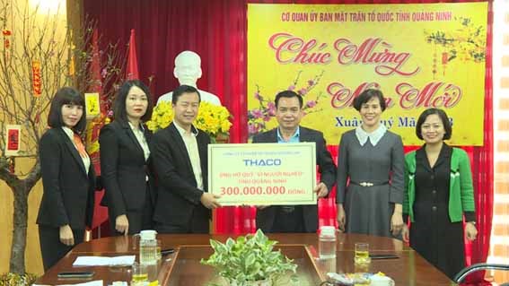 Quỹ Vì người nghèo tỉnh Quảng Ninh tiếp nhận ủng hộ 300 triệu đồng
