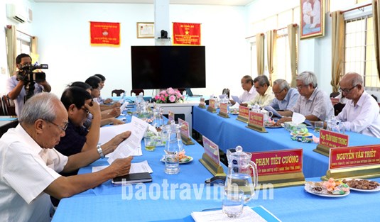 Trà Vinh: Các Hội đồng tư vấn UBMTTQ Việt Nam tỉnh triển khai hoạt động năm 2023