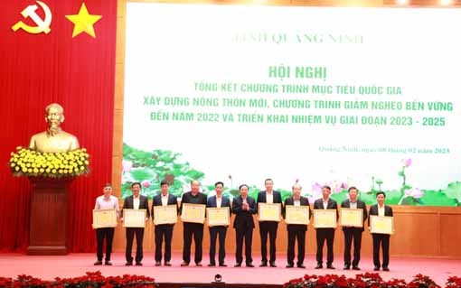 Quảng Ninh: Các chương trình mục tiêu quốc gia đều hướng tới hạnh phúc của người dân