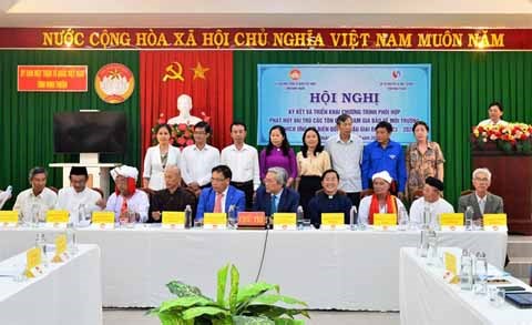 Ninh Thuận: Ký kết bảo vệ môi trường, thích ứng với biến đổi khí hậu giai đoạn 2023-2026