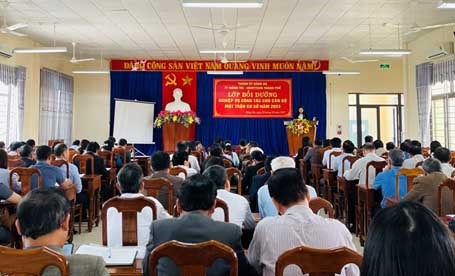 Quảng Trị: Tập huấn nghiệp vụ cho gần 150 cán bộ Mặt trận cấp cơ sở