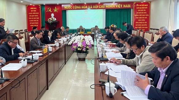 Ủy ban Mặt trận Tổ quốc tỉnh Lâm Đồng, lấy ý kiến ý dự thảo Luật Đất đai (sửa đổi)