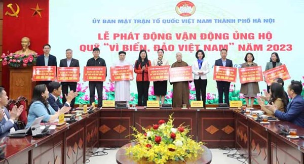 Ủy ban MTTQ Việt Nam TP Hà Nội phát động ủng hộ Quỹ “Vì biển, đảo Việt Nam”