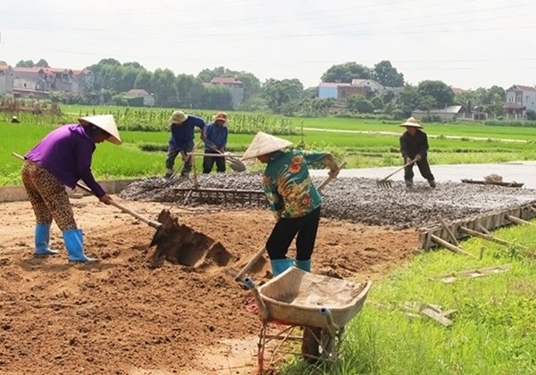Cách làm mới trong xây dựng nông thôn mới ở Bắc Giang