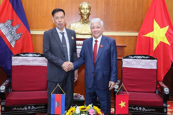 Vun đắp quan hệ hữu nghị, đoàn kết Việt Nam - Campuchia