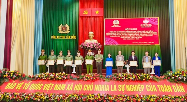 Lâm Đồng: Tổng kết 10 năm thực hiện Phong trào Toàn dân bảo vệ an ninh Tổ quốc giai đoạn 2014-2023