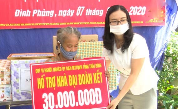 Thái Bình: Lan tỏa phong trào thi đua “Vì người nghèo - không để ai bị bỏ lại phía sau”