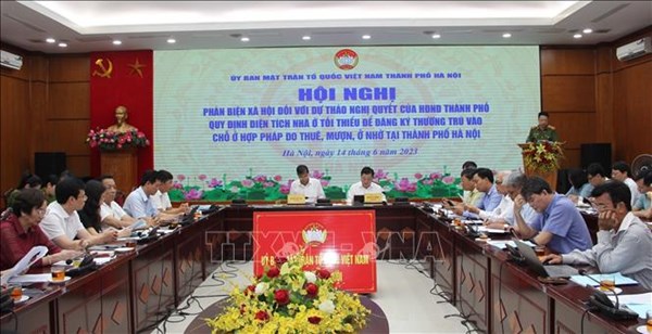 TP Hà Nội: Nhiều ý kiến góp ý dự thảo Nghị quyết quy định diện tích nhà ở tối thiểu