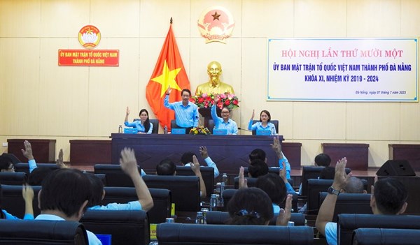 Hội nghị Ủy ban MTTQ Việt Nam TP Đà Nẵng lần thứ 11