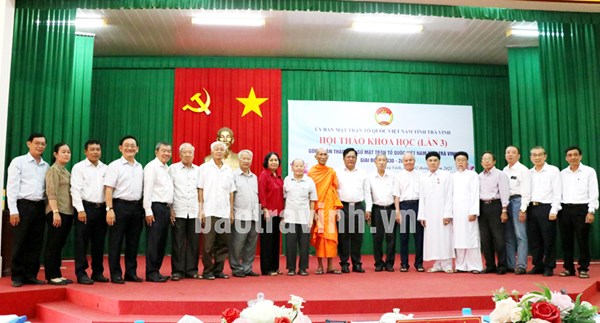 Hội thảo khoa học góp ý bản thảo Lịch sử MTTQ Việt Nam tỉnh Trà Vinh, giai đoạn 1930 - 2020