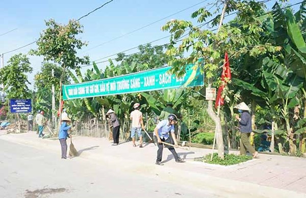 Triệu Sơn chuyển biến trong công tác bảo vệ môi trường