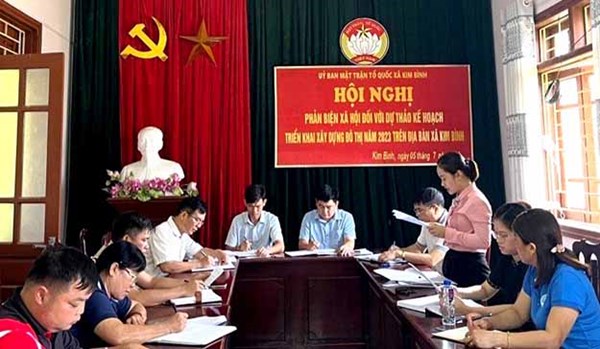MTTQ tỉnh Tuyên Quang phản biện xã hội đảm bảo lợi ích của Nhân dân