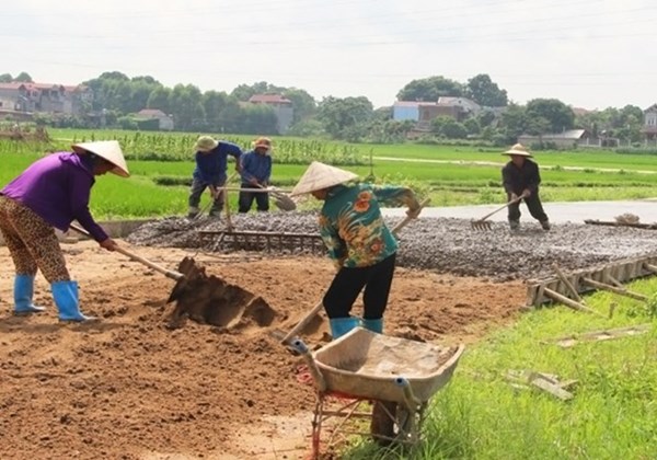 Bắc Giang: Nhiều chuyển biến từ xây dựng nông thôn mới