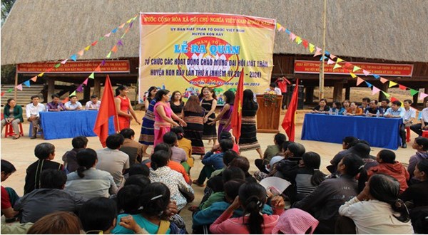 MTTQ huyện Kon Rẫy (tỉnh Kon Tum): Tăng cường xây dựng, củng cố và mở rộng khối Đại đoàn kết dân tộc 