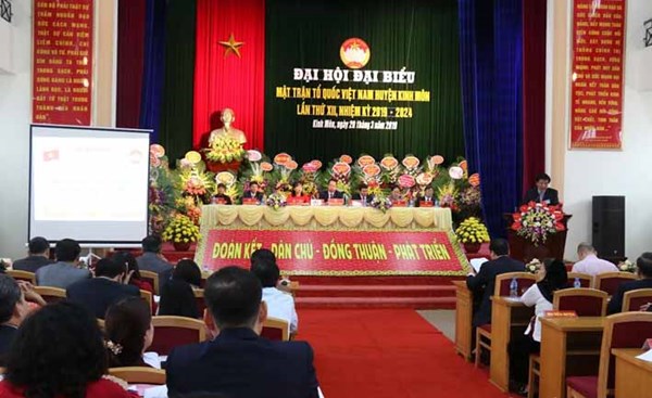 Xã Minh Đức làm điểm tổ chức Đại hội MTTQ cấp xã nhiệm kỳ 2024-2029