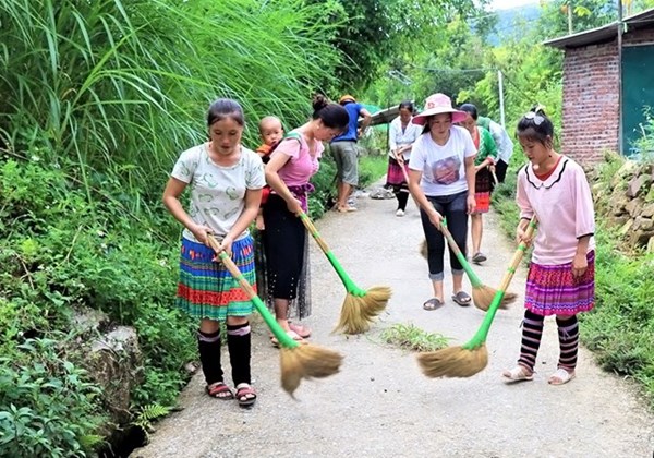 Lai Châu: Hăng hái xây dựng nông thôn mới