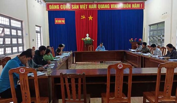 Ủy ban MTTQ huyện Kon Rẫy, tỉnh Kon Tum  giám sát thực hiện Chương trình mục tiêu quốc gia về phát triển kinh tế - xã hội vùng đồng bào DTTS và miền núi.