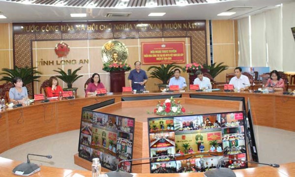 Long An: Quán triệt, triển khai việc tổ chức Đại hội đại biểu MTTQ Việt Nam các cấp  
