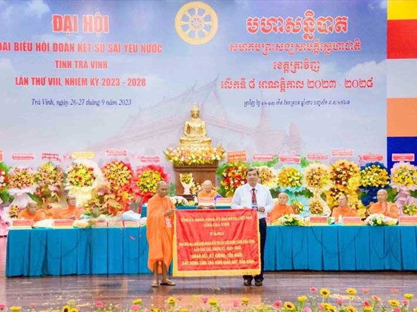 Hội Đoàn kết sư sãi yêu nước tỉnh Trà Vinh tổ chức Đại hội lần thứ VIII, nhiệm kỳ 2023-2028