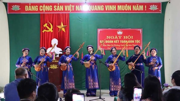 Ngày hội Đại đoàn kết tại thôn Phiêng Cuôn