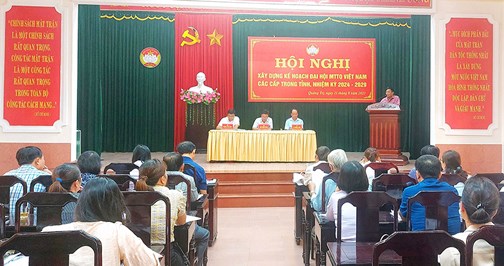 Ủy ban MTTQ tỉnh Quảng Trị  đẩy mạnh các phong trào thi đua yêu nước