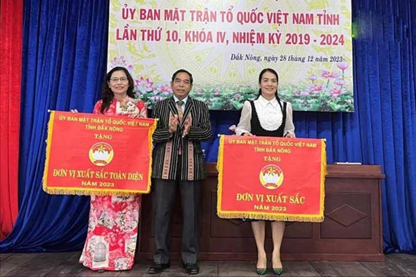 Ủy ban MTTQ tỉnh Đắk Nông tổng kết công tác năm 2023
