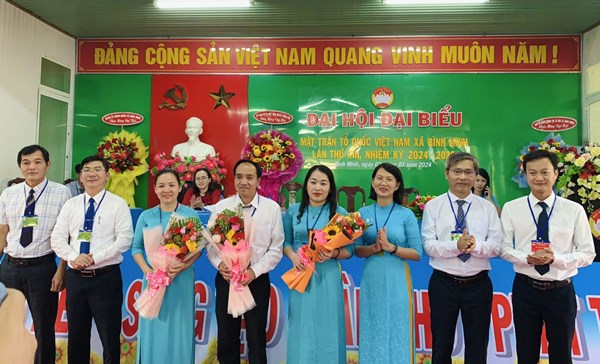 Quảng Ngãi: Ủy ban MTTQ Việt Nam xã Bình Minh tổ chức Đại hội điểm nhiệm kỳ 2024 -2029