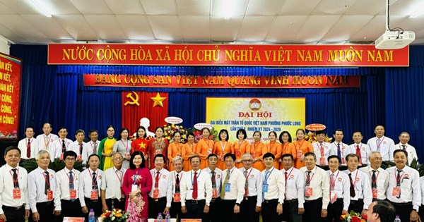 Đại hội đại biểu MTTQ Việt Nam phường Phước Long lần thứ V, nhiệm kỳ 2024 - 2029