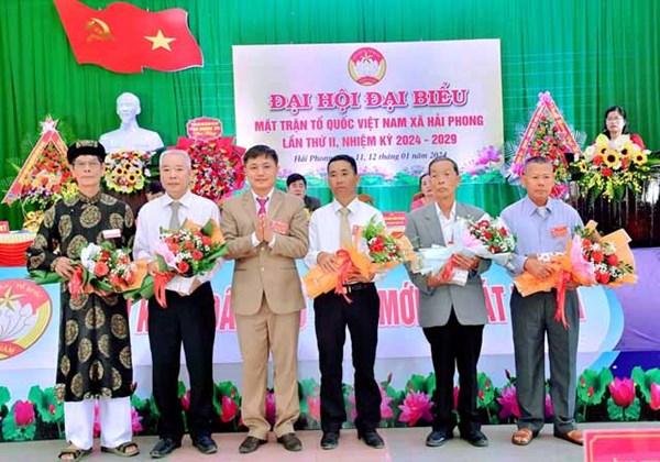 Xã đầu tiên tỉnh Quảng Trị tổ chức Đại hội Đại biểu MTTQ Việt Nam cấp cơ sở
