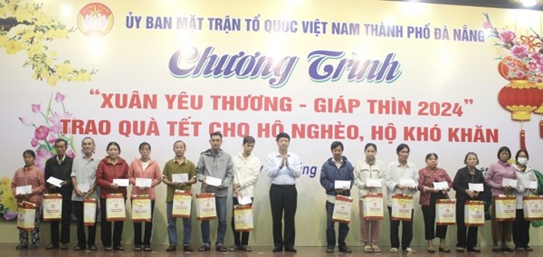 Ủy ban MTTQ TP Đà Nẵng tổ chức chương trình “Xuân yêu thương – Giáp Thìn năm 2024”