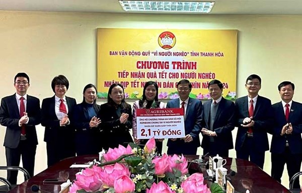 MTTQ các cấp tỉnh Thanh Hóa chăm lo cho người nghèo nhân dịp Tết Nguyên đán Giáp Thìn 2024
