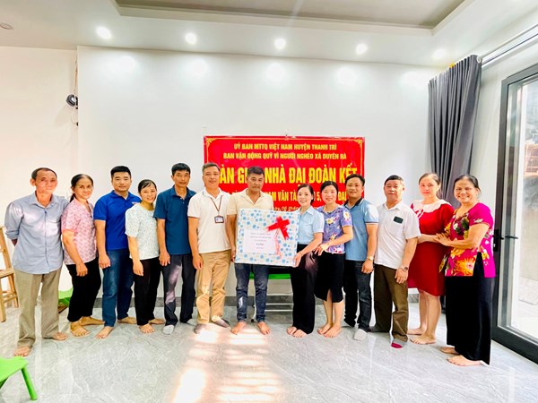 MTTQ các cấp thành phố Hà Nội chăm lo cho người nghèo, thực hiện tốt công tác an sinh xã hội
