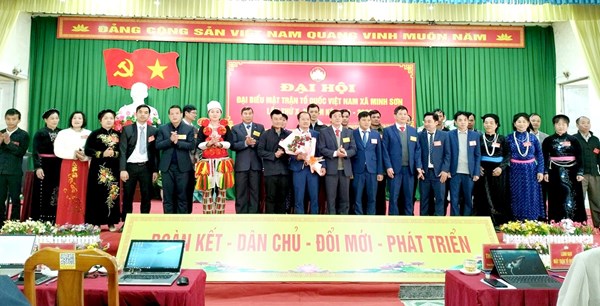 Hà Giang: Hoàn thành Đại hội điểm MTTQ cấp xã, nhiệm kỳ 2024 -2029